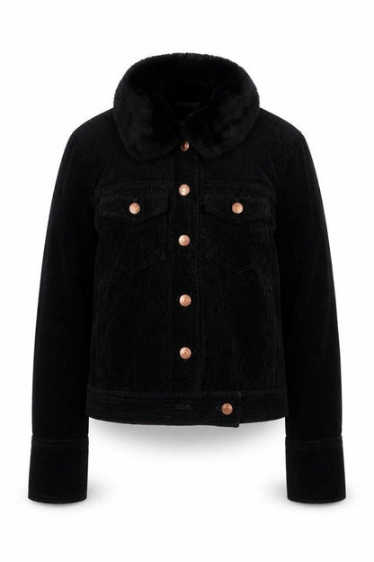 Next Womens Black Jacket Size 6 Button