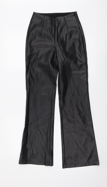 Womens UK Size 22 in ASOS Regular Fit  Black Trousers