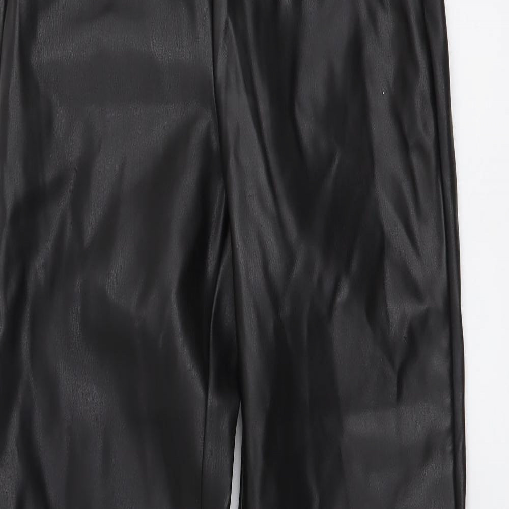 Womens UK Size 22 in ASOS Regular Fit  Black Trousers