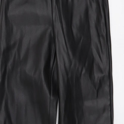 Womens UK Size 22 in ASOS Regular Fit  Black Trousers