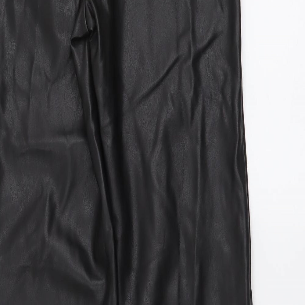 Womens UK Size 22 in ASOS Regular Fit  Black Trousers