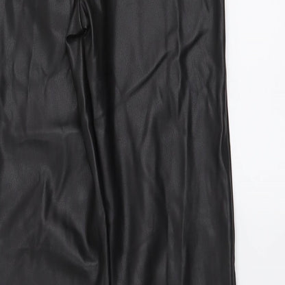 Womens UK Size 22 in ASOS Regular Fit  Black Trousers