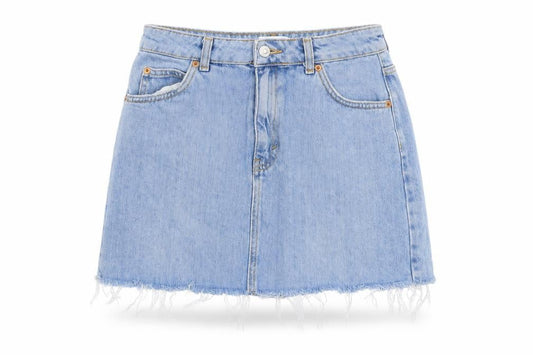 Womens UK Size 10 Topshop Maxi Denim Skirt