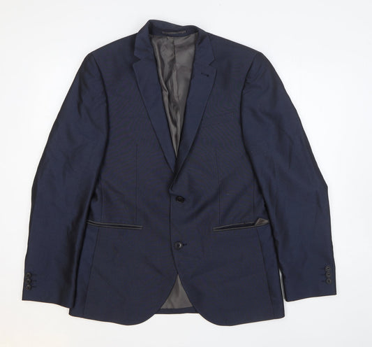 Mens UK Size 40 NEXT Regular Blue Suit Jacket