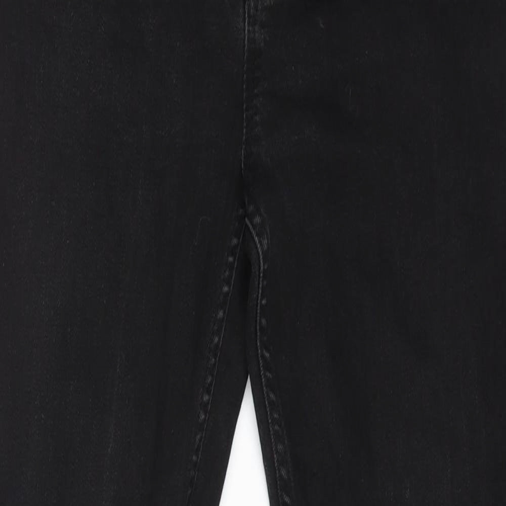 ASOS Womens Black Cotton Skinny Jeans Size 28 in L30 in Regular Zip