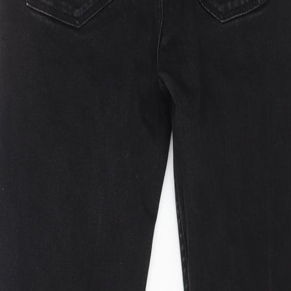 ASOS Womens Black Cotton Skinny Jeans Size 28 in L30 in Regular Zip
