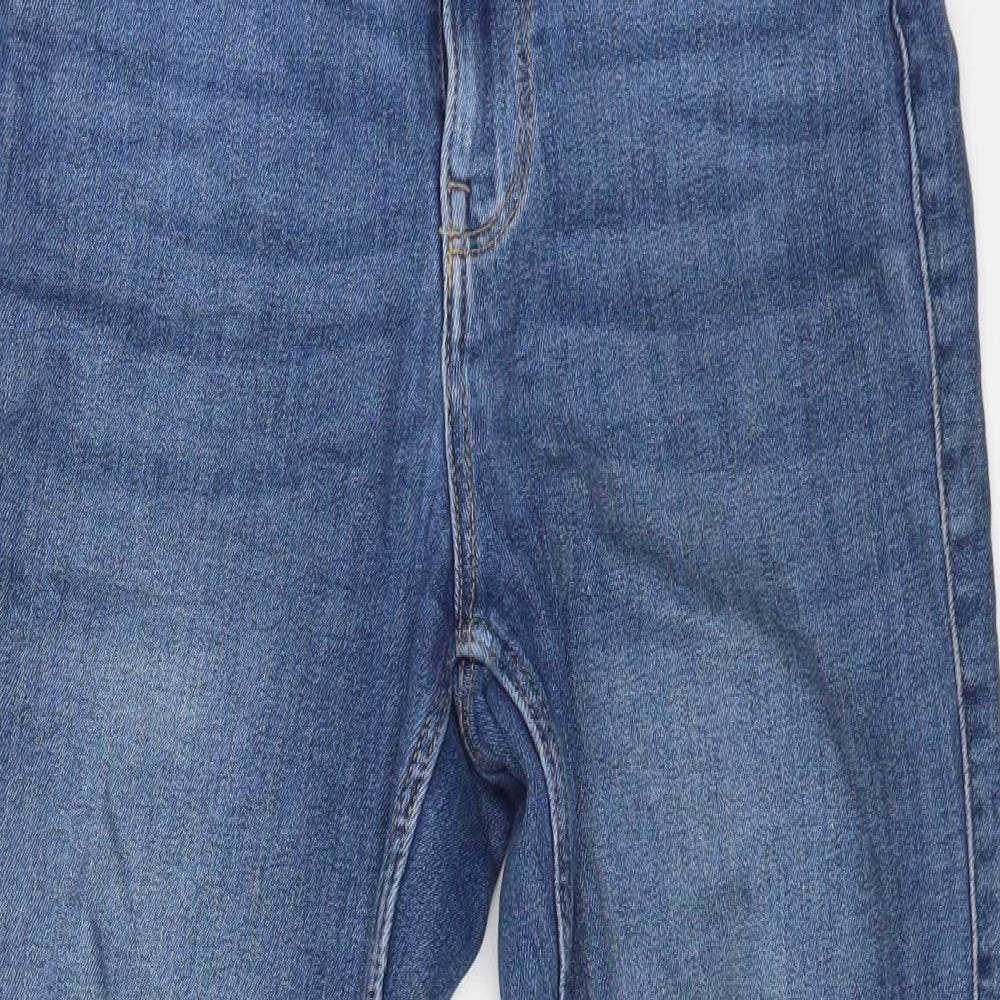 Womens UK Size M Pieces Regular Fit Skinny Blue Jeans