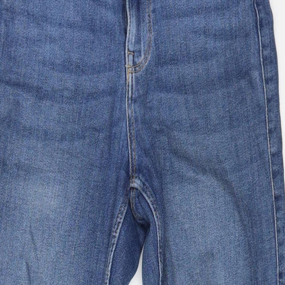 Womens UK Size M Pieces Regular Fit Skinny Blue Jeans