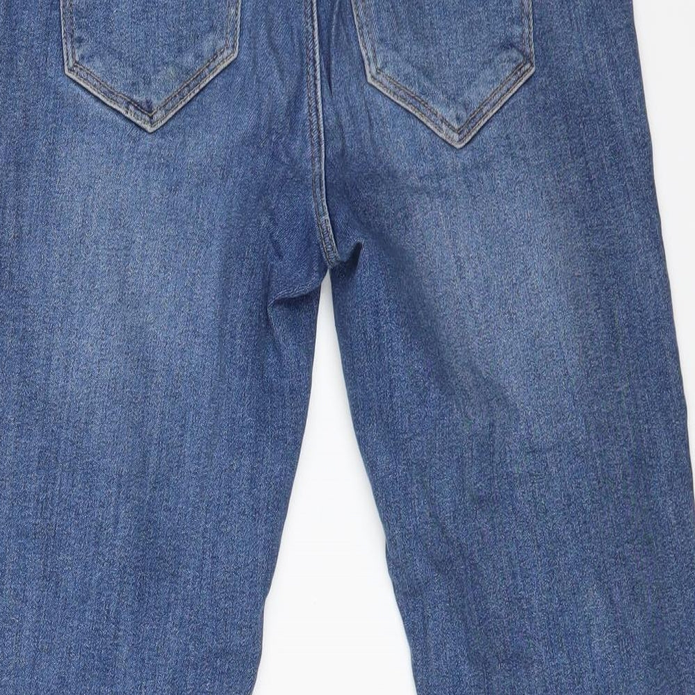 Womens UK Size M Pieces Regular Fit Skinny Blue Jeans