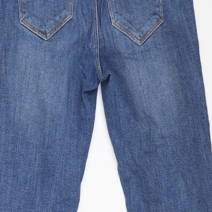 Womens UK Size M Pieces Regular Fit Skinny Blue Jeans