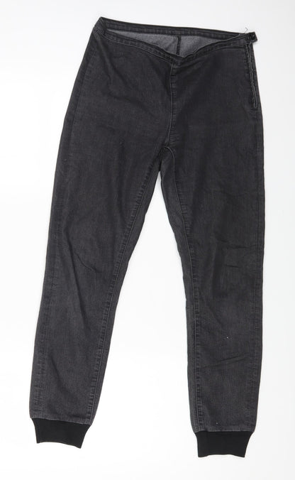 Womens UK Size 8 Marks and Spencer Regular Fit Skinny Black Jeans