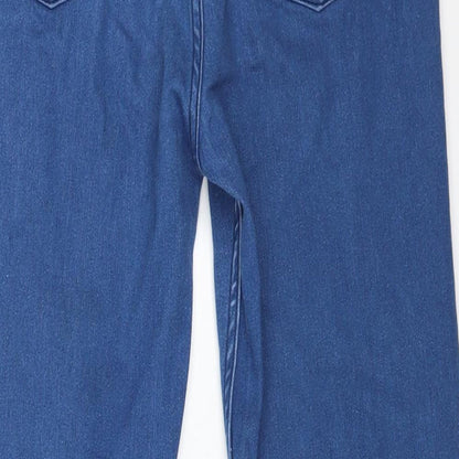 Barrington Womens Blue Cotton Tapered Jeans Size 28 in L26.5 in Regular Zip