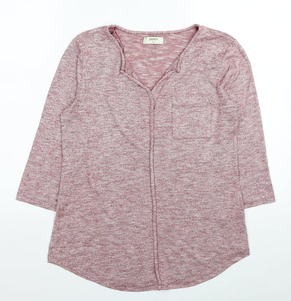 Womens UK Size 12 Papaya Red Pullover Jumper