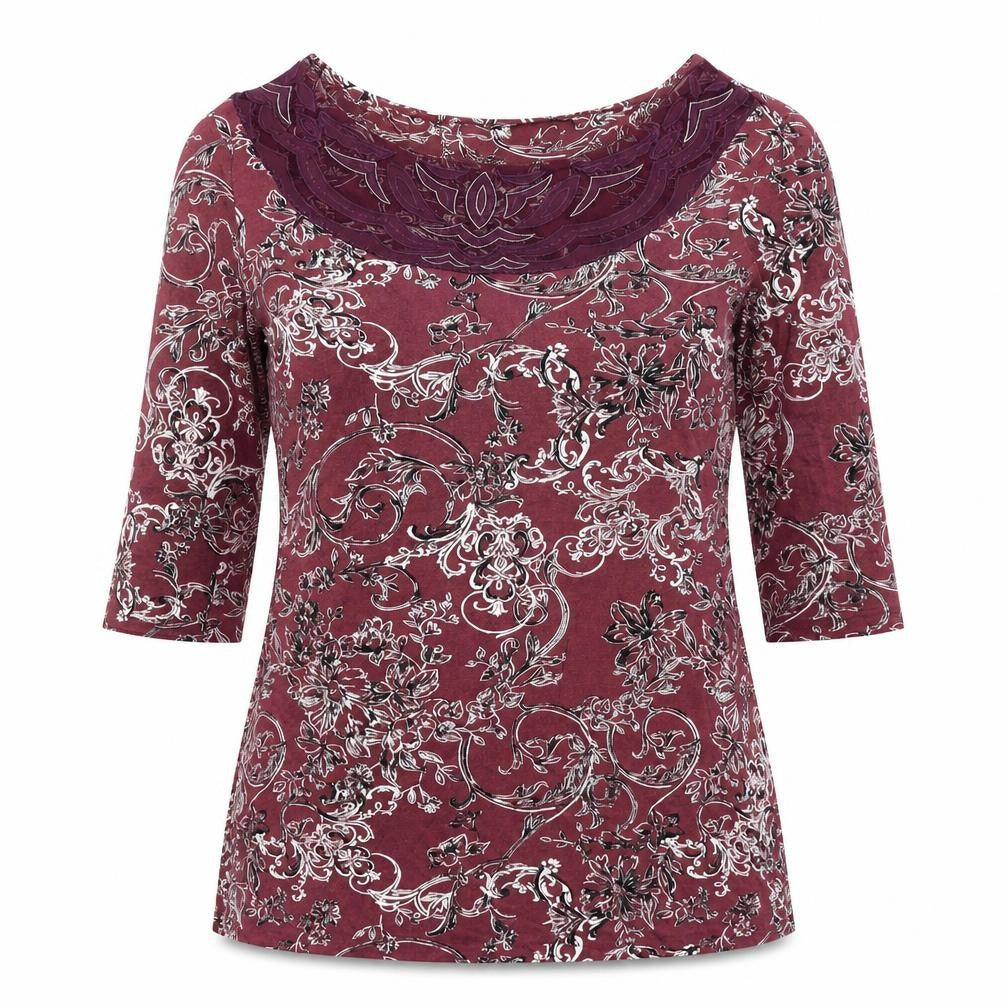 Womens UK Size 10 NEXT Red Tunic T-Shirt