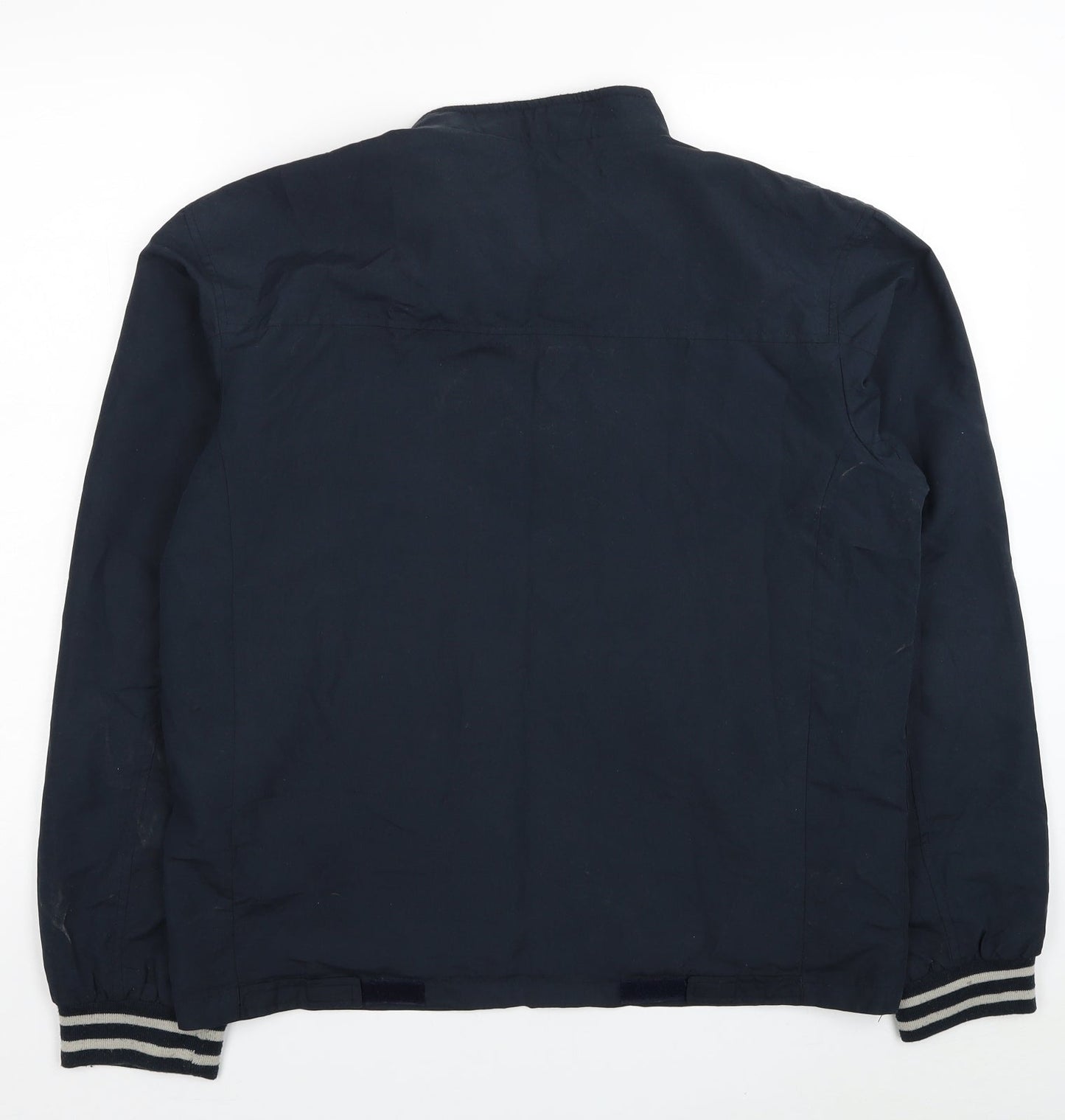 Mens UK Size M Clark UK Blue Bomber Jacket