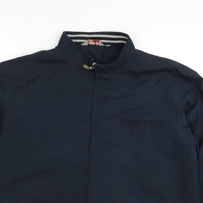 Mens UK Size M Clark UK Blue Bomber Jacket