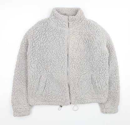 Womens UK Size S New Look Grey Jacket