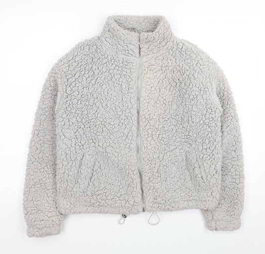 Womens UK Size S New Look Grey Jacket