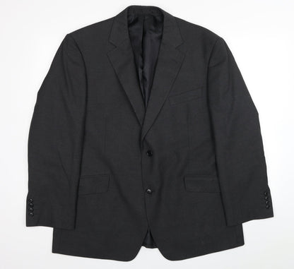 Mens UK Size 44 DEHA Villand Regular Grey Suit Jacket