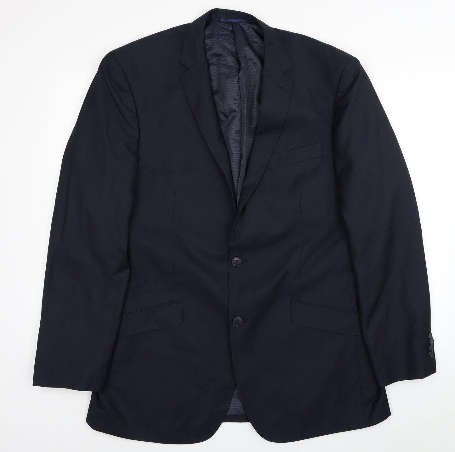 F&F Mens Beige Polyester Jacket Blazer Size 44