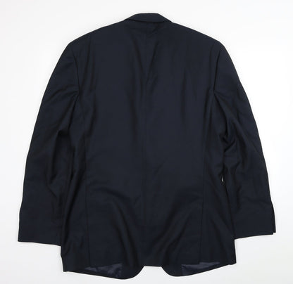 F&F Mens Beige Polyester Jacket Blazer Size 44