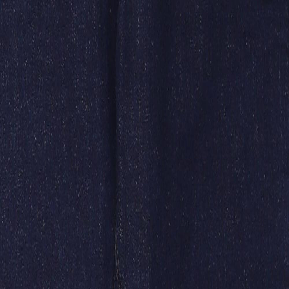 NEXT Womens Blue Cotton Skinny Jeans Size 28 in L29 in Regular Zip