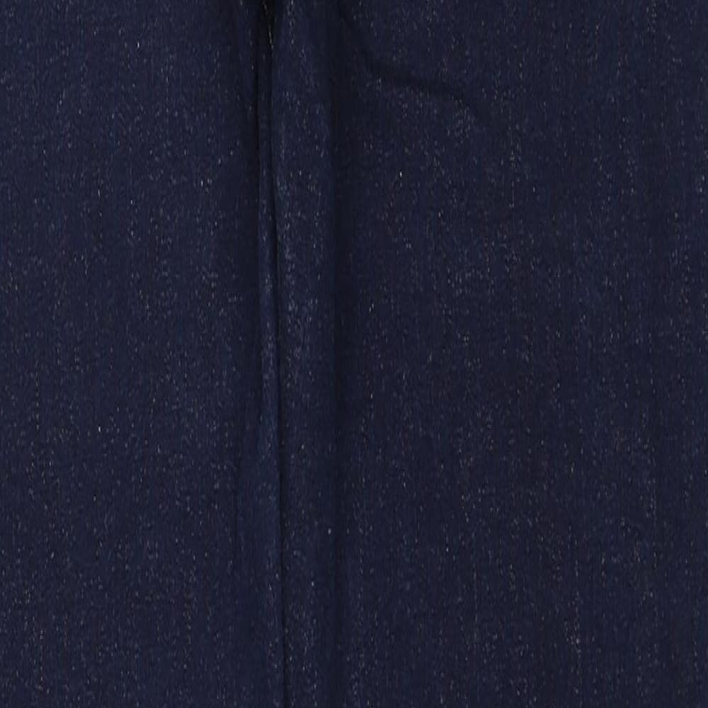 NEXT Womens Blue Cotton Skinny Jeans Size 28 in L29 in Regular Zip