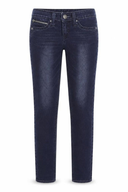 Womens UK Size 25 in Preworn Regular Fit Skinny Blue Jeans