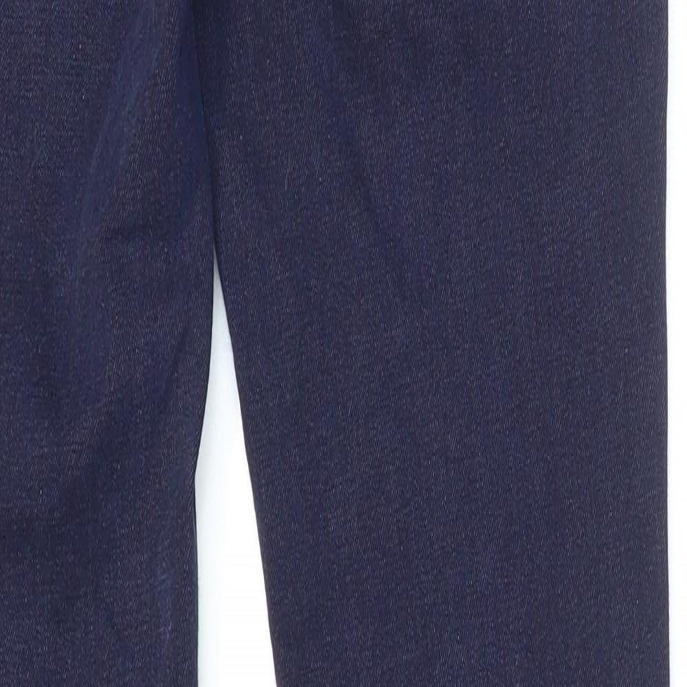 Womens UK Size 25 in Preworn Regular Fit Skinny Blue Jeans