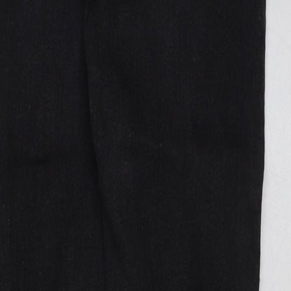 Kellanblue Womens Black Cotton Skinny Jeans Size 27 in L29 in Regular Button