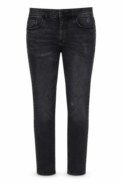 Womens UK Size 10 Pull&Bear Regular Fit Skinny Black Jeans