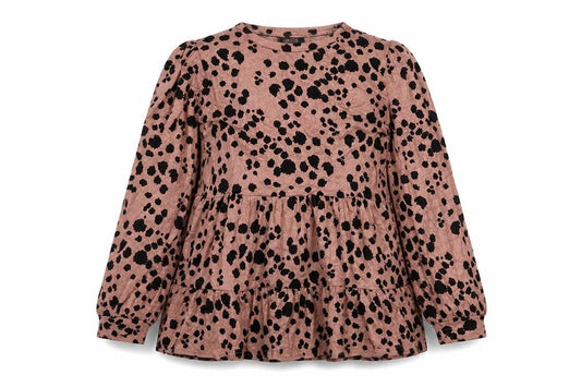 Womens UK Size 10 New Look Pink Basic Blouse