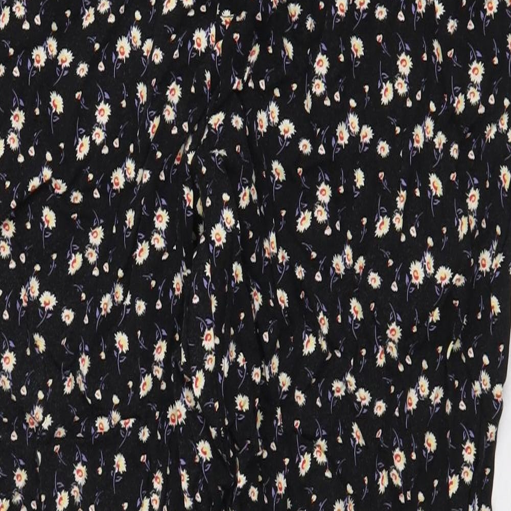 Old Khaki Womens Beige Floral Viscose Trousers Size 36 in L25 in Regular