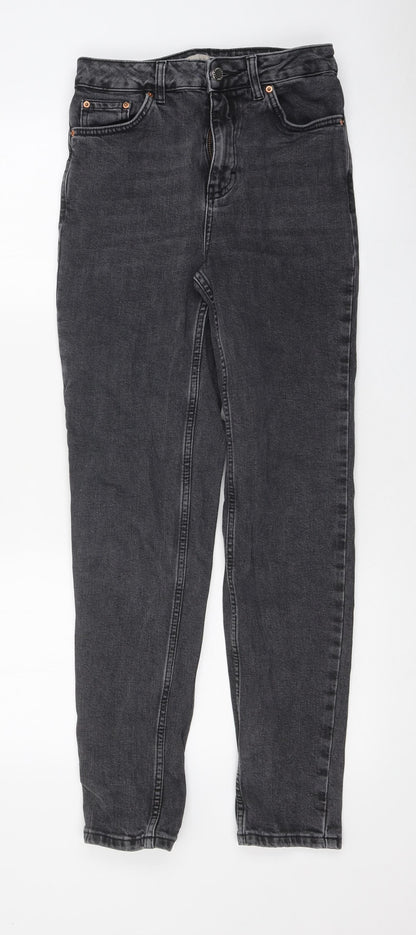 Mens UK Size 26 in Topshop Regular Fit Skinny Black Jeans