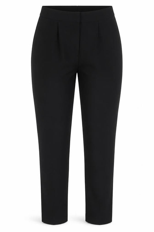 Womens UK Size 8 ASOS Regular Fit  Black Trousers