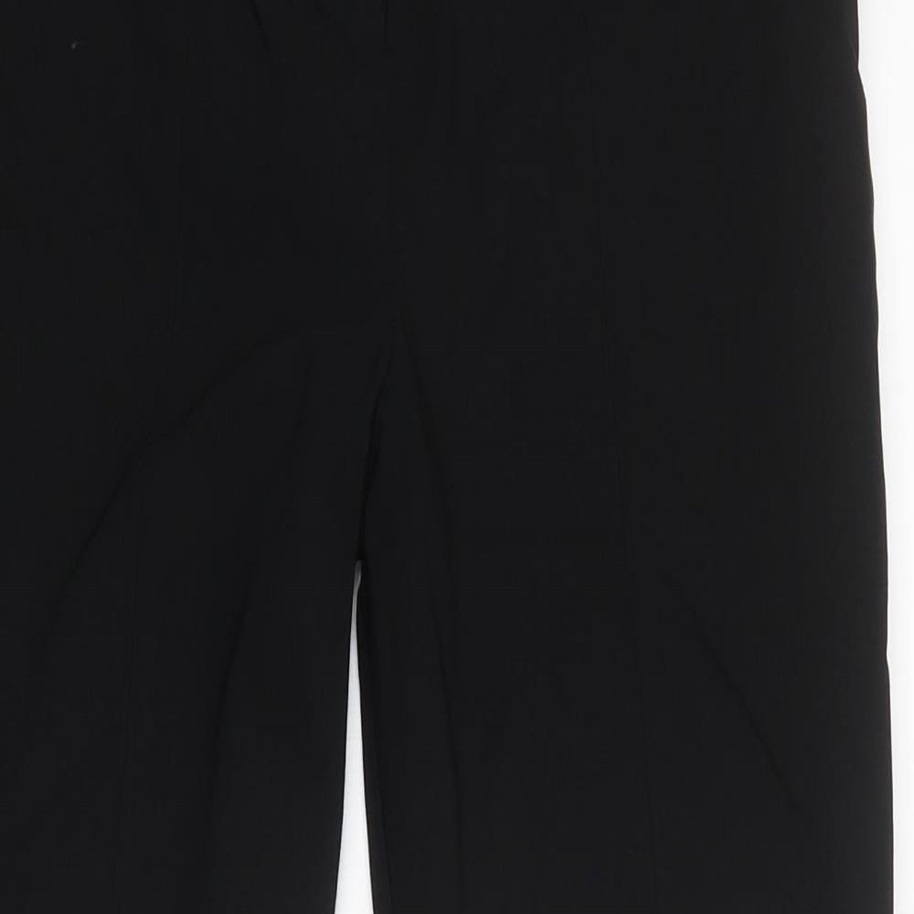 Womens UK Size 8 ASOS Regular Fit  Black Trousers
