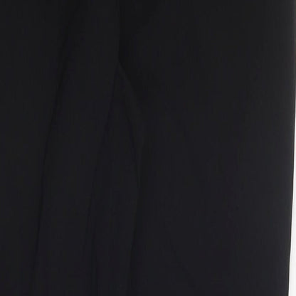 Womens UK Size 8 ASOS Regular Fit  Black Trousers