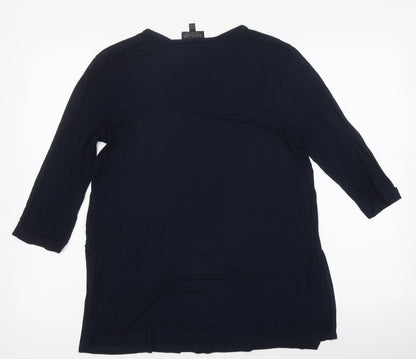 Womens UK Size 12 Topshop Blue Basic