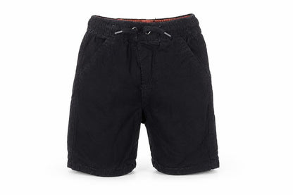 George Boys Black Cotton Bermuda Shorts Size 4-5 Years Regular Drawstring