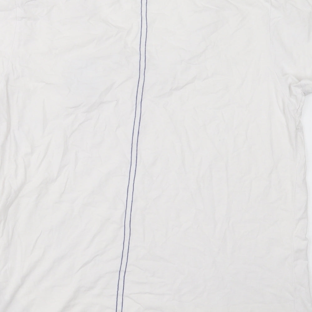 Fanatics Womens White Cotton Basic T-Shirt Size 18 V-Neck - Everton FC