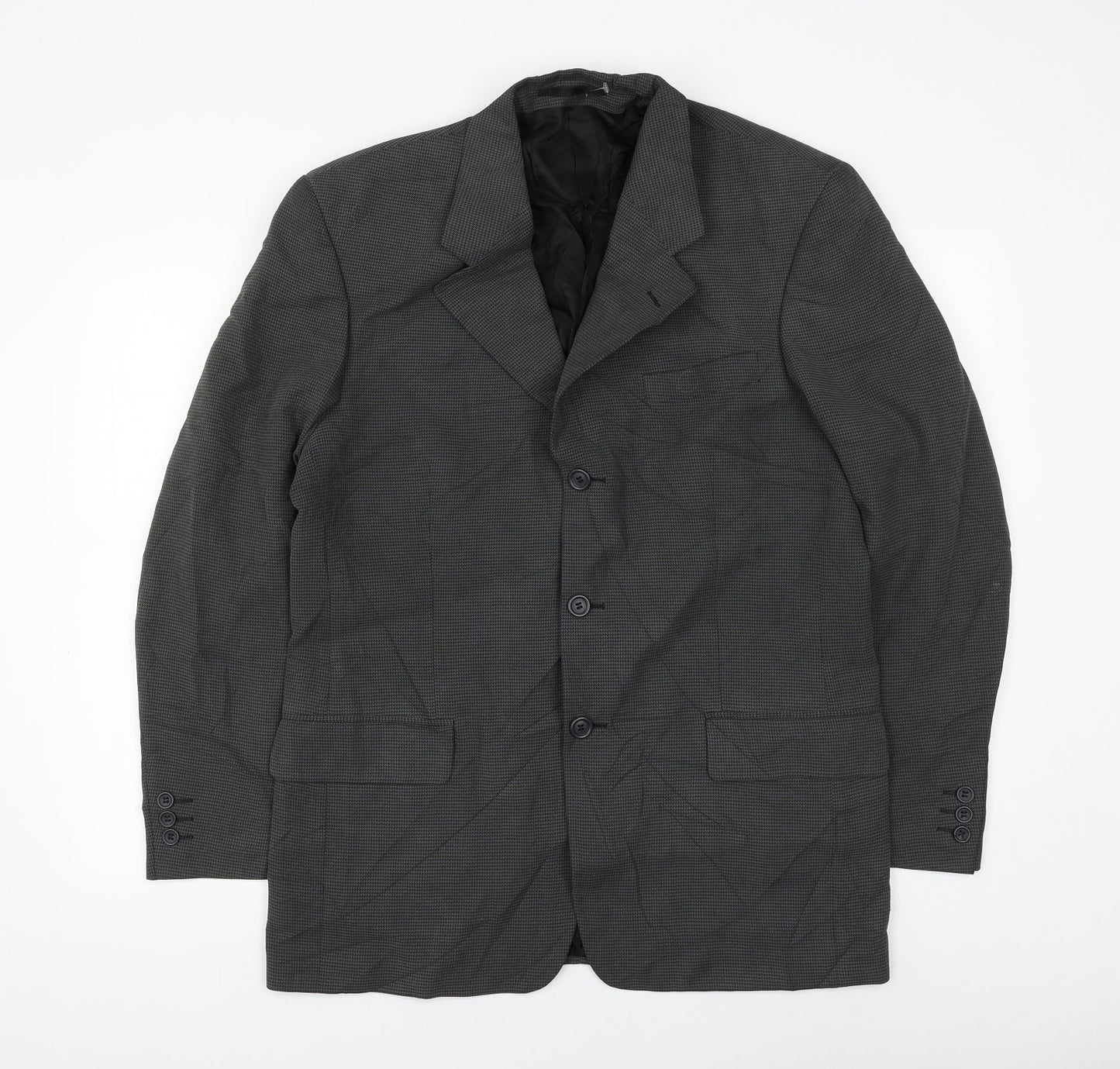 Mens UK Size 40 Burton Regular Grey Suit Jacket