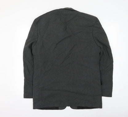 Mens UK Size 40 Burton Regular Grey Suit Jacket