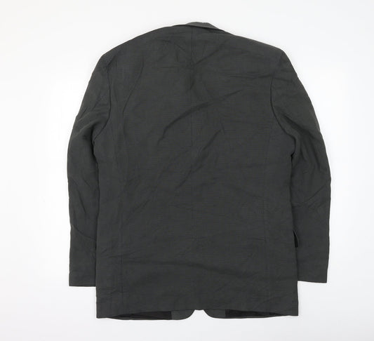 Mens UK Size 40 Burton Regular Grey Suit Jacket
