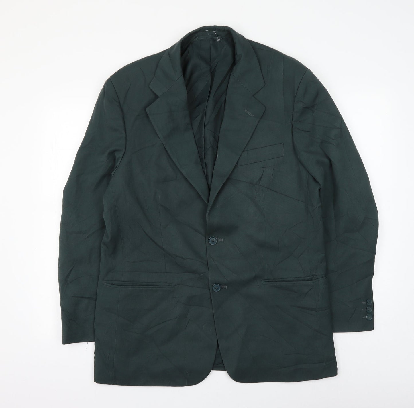 Mens UK Size 40 Modern Classics Regular Green Suit Jacket