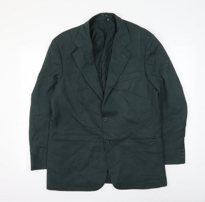 Mens UK Size 40 Modern Classics Regular Green Suit Jacket