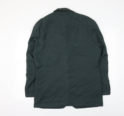 Mens UK Size 40 Modern Classics Regular Green Suit Jacket