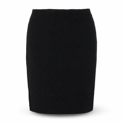 PREW Womens Black Polyester Straight & Pencil Skirt Size 38 in