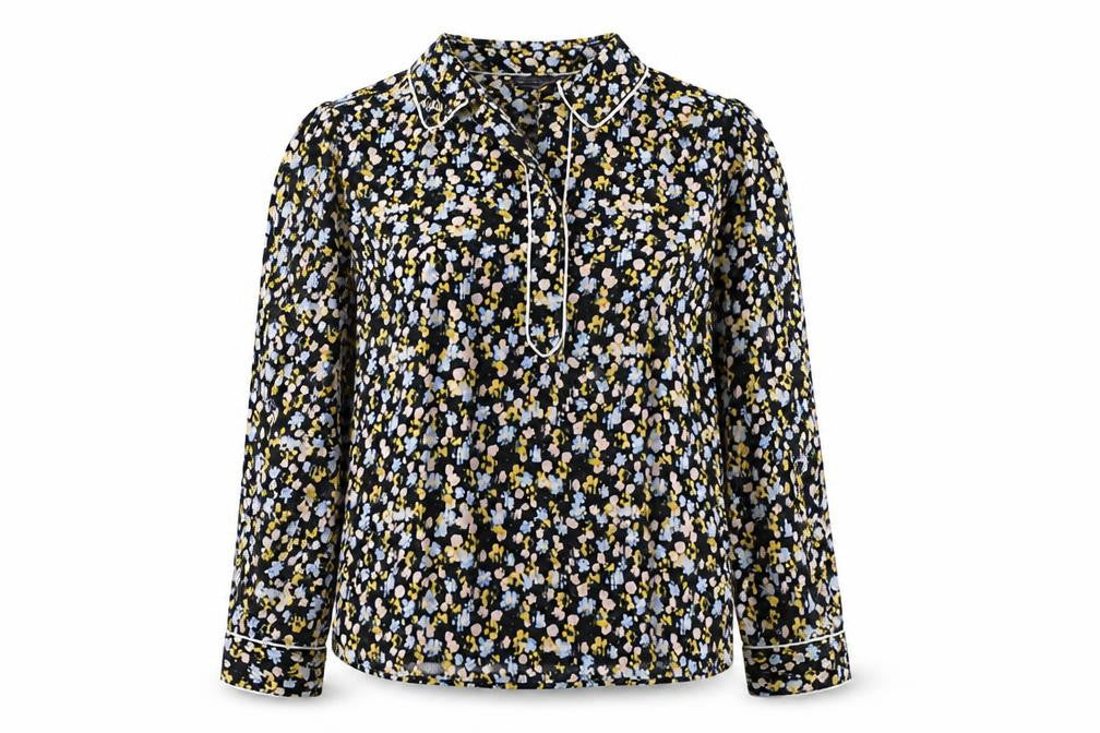 Womens UK Size 6 Marks and Spencer Multicoloured Basic Blouse