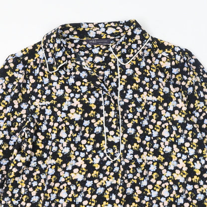 Womens UK Size 6 Marks and Spencer Multicoloured Basic Blouse
