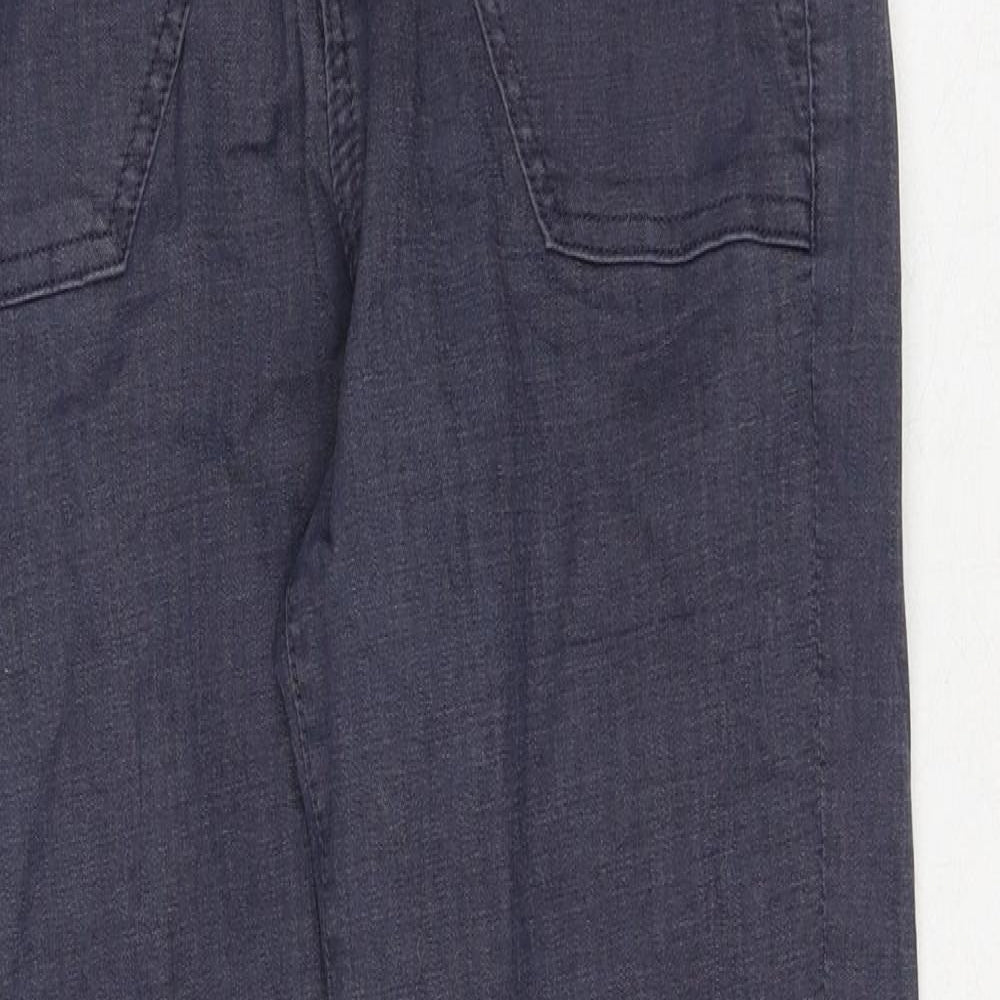 Womens UK Size 6 Marks and Spencer Regular Fit Tapered Blue Jeans